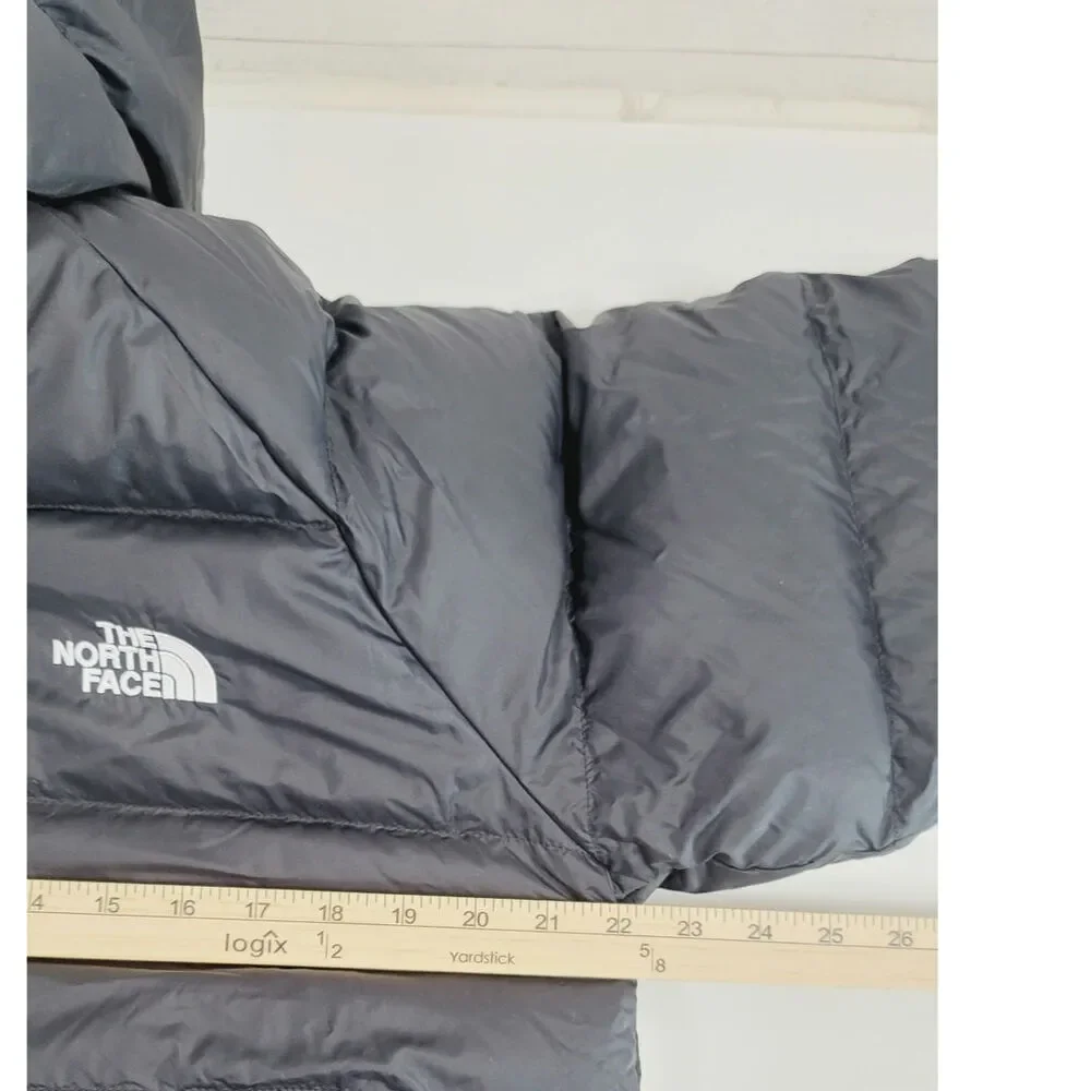 TNF Hydrenalite Water Repellent 600 Fill Power Down Jacket in Black, sz Medium